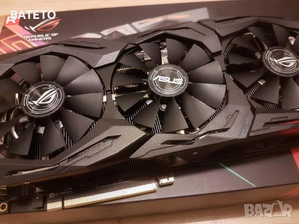 ASUS ROG STRIX Radeon RX 580 O8G GAMING, снимка 5 - Видеокарти - 51660510