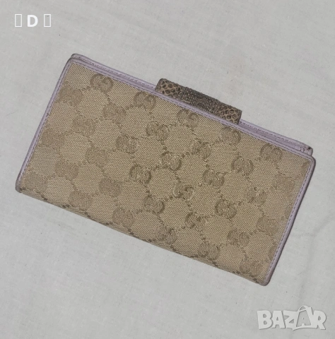 GUCCI оригинално портомоне ПИТОН, снимка 3 - Портфейли, портмонета - 50360798