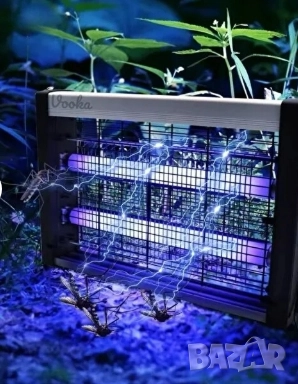 ⚡️🦟 Мощна Електрическа Лампа Против Комари и Насекоми  