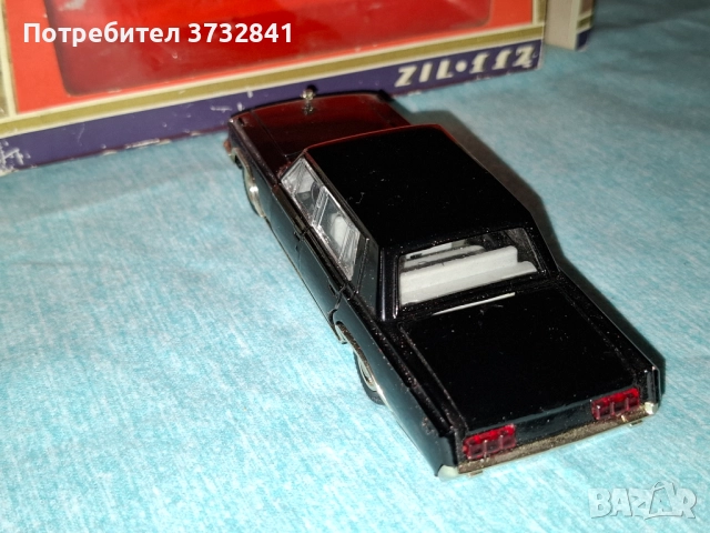 ЗИЛ 117 метален модел 1/45 СССР Русия от 1990 година, снимка 6 - Колекции - 52485342