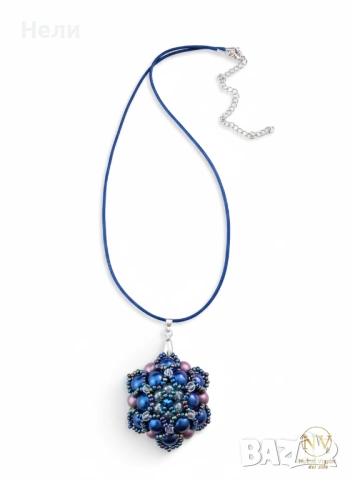 Ръчно изработено колие , снимка 4 - Колиета, медальони, синджири - 53428596