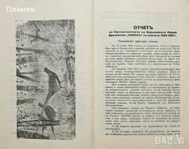 Бюлетинъ на Ловното Дружество "Соколъ" гр. Варна N°4 / N°5, снимка 6 - Антикварни и старинни предмети - 50313649