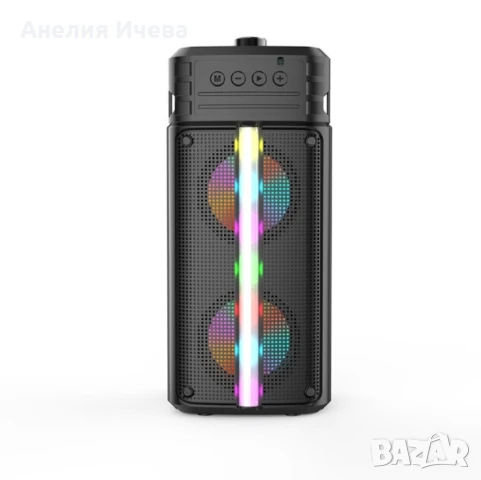 Преносима тонколона с акомулаторна батерия, микрофон и дистанционно , снимка 5 - Тонколони - 51376328