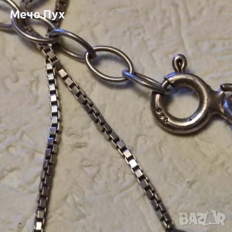 Сребърен синджир (256), снимка 8 - Колиета, медальони, синджири - 43385599