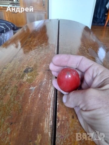 Старо дървено яйце #18, снимка 3 - Други ценни предмети - 53303885