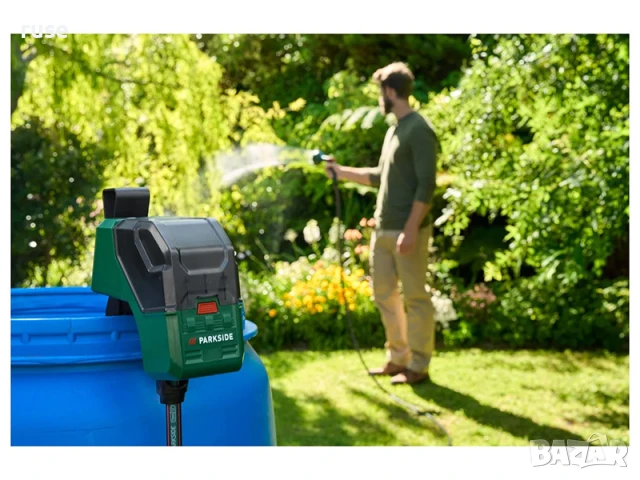 НОВА! Акумулаторна помпа за дъждовна вода Parkside PRPA 12-Li A1, снимка 4 - Други инструменти - 51299181