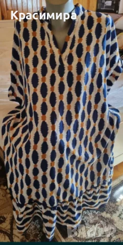 Права дамска рокля/туника, снимка 4 - Рокли - 51178320