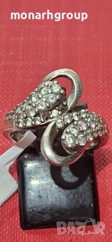 Сребърен пръстен, снимка 2 - Пръстени - 52808465