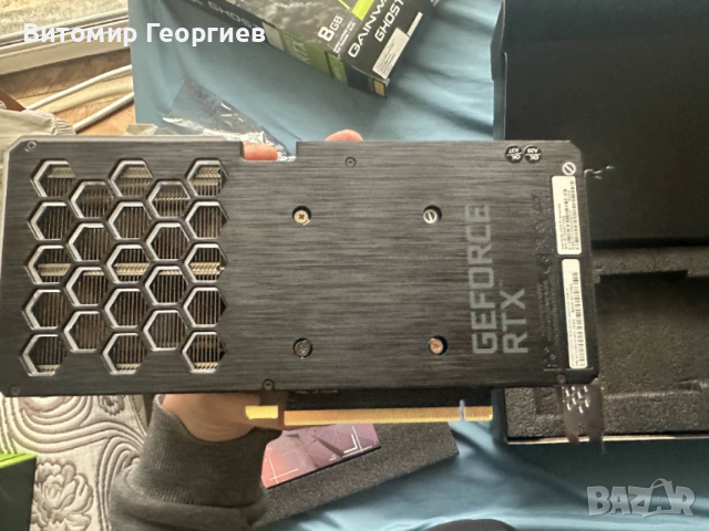 Видеокарта GeForce RTX 3060 Ti Gainward 8GB, снимка 3 - Видеокарти - 53305527