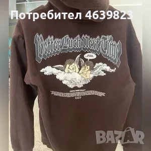 BETTER LUCK THE NEXT TIME -КЯФАВО ХУДИ , снимка 2 - Суичъри - 52296342