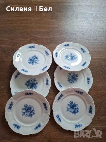 Комплект 6 чинии Vintage , снимка 5 - Антикварни и старинни предмети - 50618275