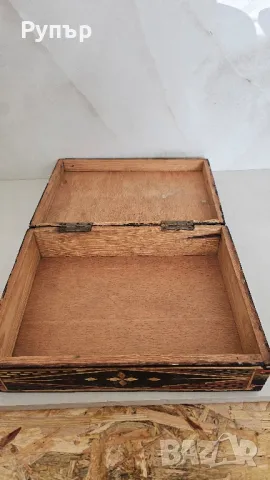 Стара антикварна кутия, снимка 7 - Антикварни и старинни предмети - 50046121