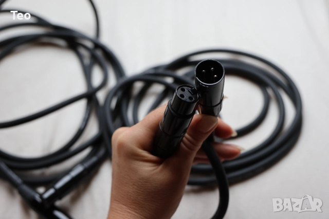 Roland RMC-B10 3m Микрофонен кабел черен 2 бр.