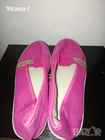 Дамски розови балеринки, снимка 2 - Кецове - 52595108