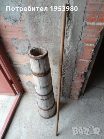 Стара буталка за биене на масло