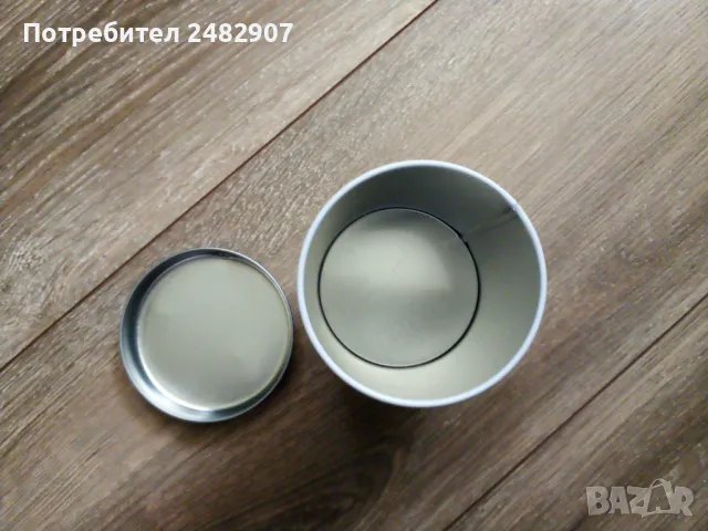 Малка метална кутия с капак, снимка 7 - Други - 47312071