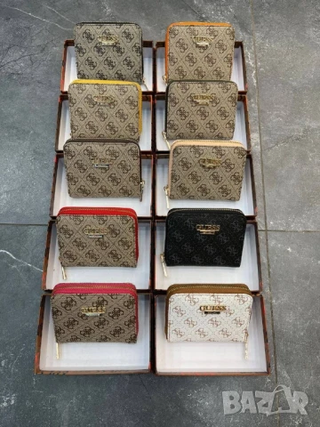 портмонета в кутия guess 
