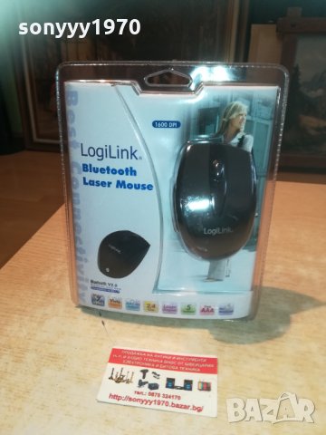 LOGILINK BLUETOOTH LASER MOUSE-ВНОС GERMANY 0404211804, снимка 12 - Клавиатури и мишки - 32422722