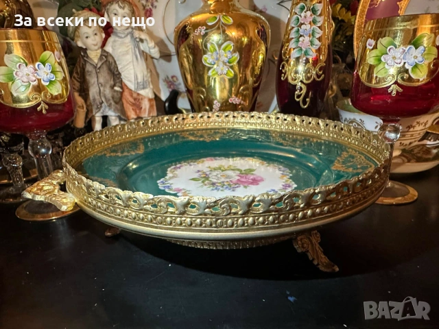 Scherzer Bavaria Germany  Crown Circa 1949 - немска класика Код P1863, снимка 13 - Декорация за дома - 53279313