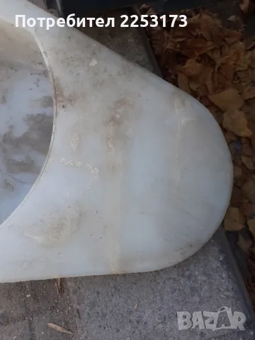 Ретро подлога бяла, снимка 3 - Тоалетни столове - 47654849