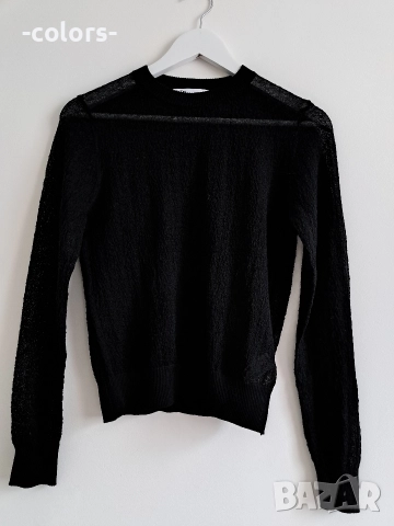 Прозрачен пуловер Zara, снимка 4 - Блузи с дълъг ръкав и пуловери - 52593080