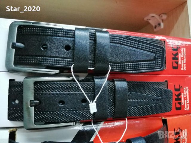 Продавам мъжки колани от естествена телешка кожа на едро, снимка 7 - Колани - 36719817