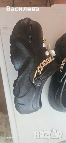 Кроксове черни., снимка 5 - Джапанки - 53409084