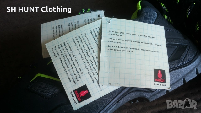 MASCOT F0108-937 Work Safety Shoes размер EUR 42 работни обувки с бомбе WS1-39, снимка 15 - Други - 52066737