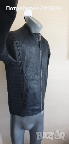 Schott LC Breaker Leather Jacket Mens Size М  НОВО! ОРИГИНАЛ! Ест. кожа!, снимка 3 - Якета - 51571453