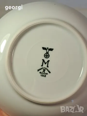 немска порцеланова чиния WWII Трети райх   24/6