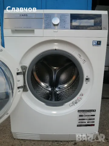 Комбинирана пералня с сушилня с термо помпа AEG lavamat TURBO 8 кг , снимка 4 - Перални - 50201026