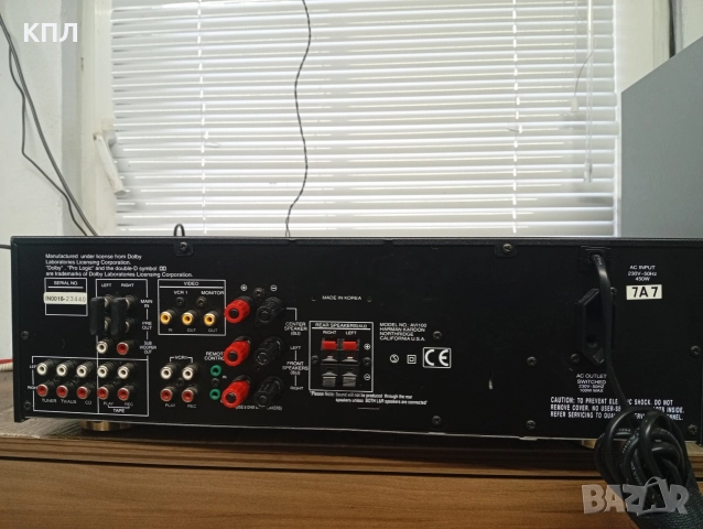 5.1 канален ресивър Harman Kardon AVI-100, снимка 7 - Ресийвъри, усилватели, смесителни пултове - 52952135