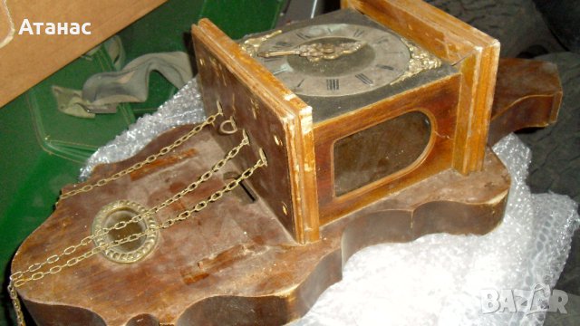 Стенен механичен часовник "АТЛАС", снимка 6 - Стенни часовници - 43460240