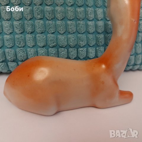 Стара Рядка Фигурка Порцеланова СИП Сърна Сърничка 1953-59, снимка 7 - Колекции - 43818862