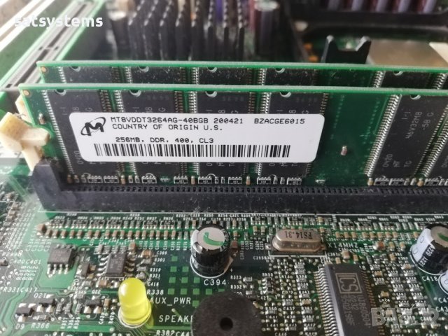 Дънна платка Dell OptiPlex GX260 Socket 478 CPU+FAN+RAM, снимка 7 - Дънни платки - 43057692