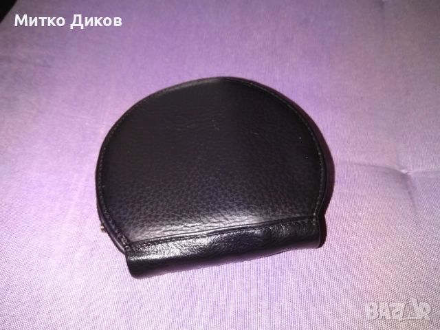 Арт женско портмоне ново 110х104мм естествена кожа, снимка 2 - Портфейли, портмонета - 51666749