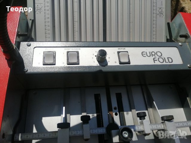 Сгъвачна машина euro fold, снимка 3 - Други машини и части - 32917371