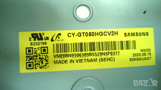 SAMSUNG-UE50TU7072U, снимка 9 - Телевизори - 36464683