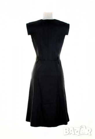 Черна рокля имитация на кожа марка 1st Somnium , снимка 3 - Рокли - 38768313