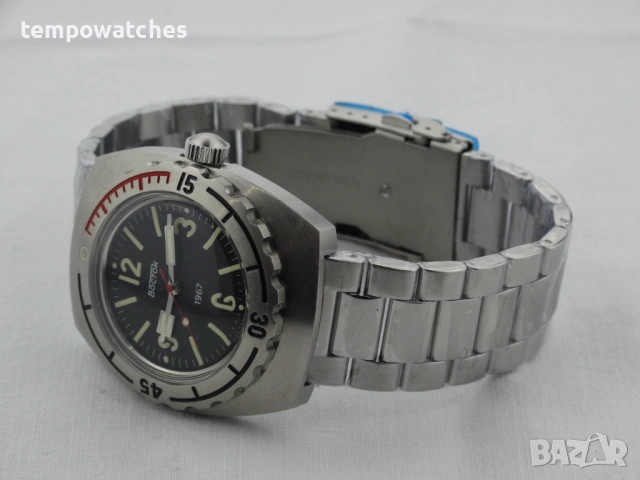 ВОСТОК АМФИБИЯ АВТОМАТИЧЕН ref: 90078А, снимка 14 - Мъжки - 53128700