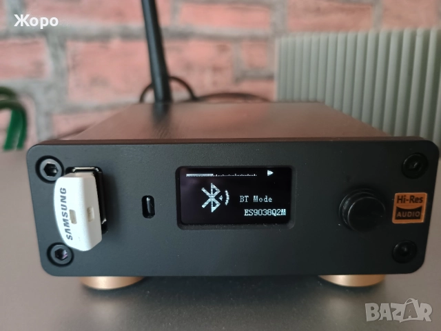 ⏯️Клип! Hi-Res 32bit DSD SACD ISO Audio USB DAC / USB player / Transport / PreAmp, снимка 14 - Ресийвъри, усилватели, смесителни пултове - 40515501