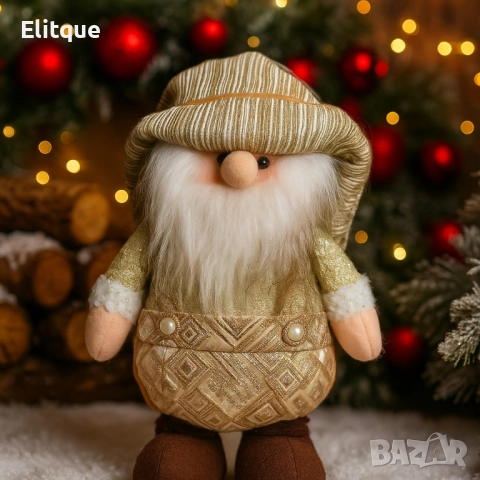 Декоративна фигурка на джудже – Идеалният акцент за зимната украса, снимка 6 - Декорация за дома - 52503239