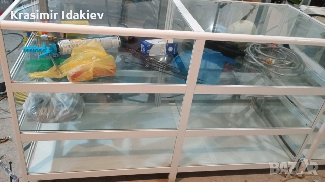 Стъклена витрина За магазин Стъклени шкафове с рафтове, снимка 4 - Витрини - 52578121