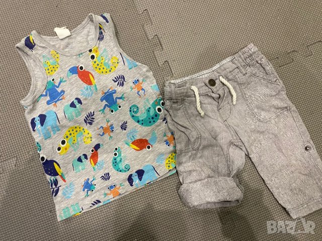 Н&М нов комплект 6-9м