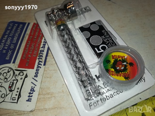 ЛУЛА С МЕЛАЧКА-СТЪКЛО ЧЕРЕП МЕЛАЧКА 1901241558, снимка 17 - Лули - 43883021