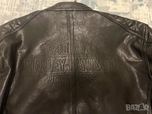 Harley Davidson естествена кожа яке от САЩ 2XL, снимка 9 - Якета - 47768196