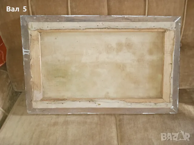 Стара картина , пейзаж - масло , платно, снимка 7 - Картини - 48449998