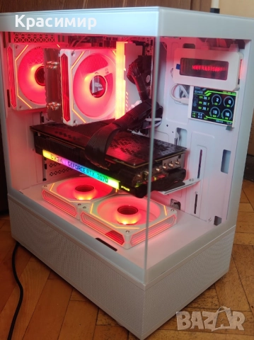 Геймърски PC Ryzen 5 8400f, EVGA GeForce RTX 3070, 32gb ddr5, 1tb nvme, снимка 5 - Геймърски - 52674591