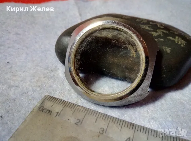 КАСА със СТЪКЛО от СТАР РЪЧЕН ВИНТИДЖ МОДЕЛ ЧАСОВНИК 49669, снимка 5 - Антикварни и старинни предмети - 48694659