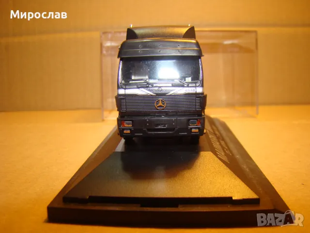 HERPA H0 1/87 MERCEDES BENZ ВЛЕКАЧ КАМИОН МОДЕЛ ИГРАЧКА, снимка 3 - Колекции - 48483640
